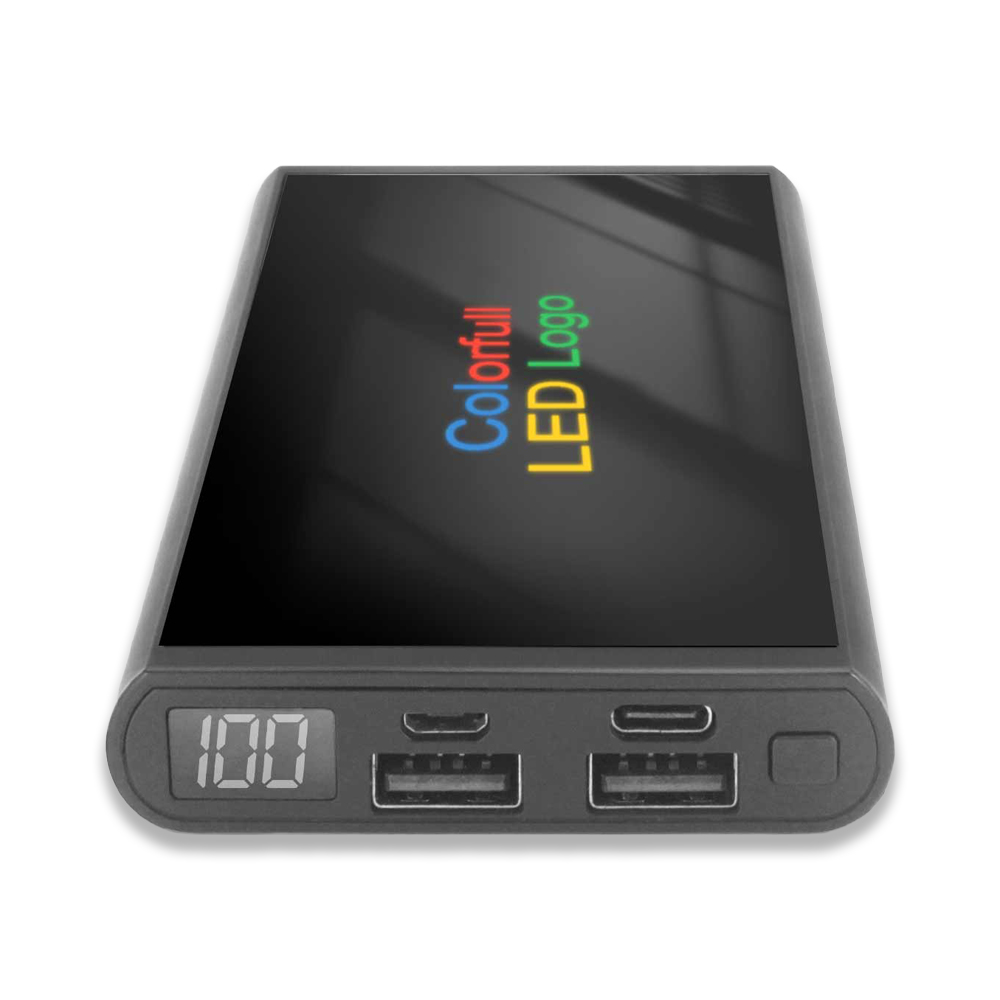 4034 Renkli Işıklı Logo Magsafe Powerbank - Resim 2