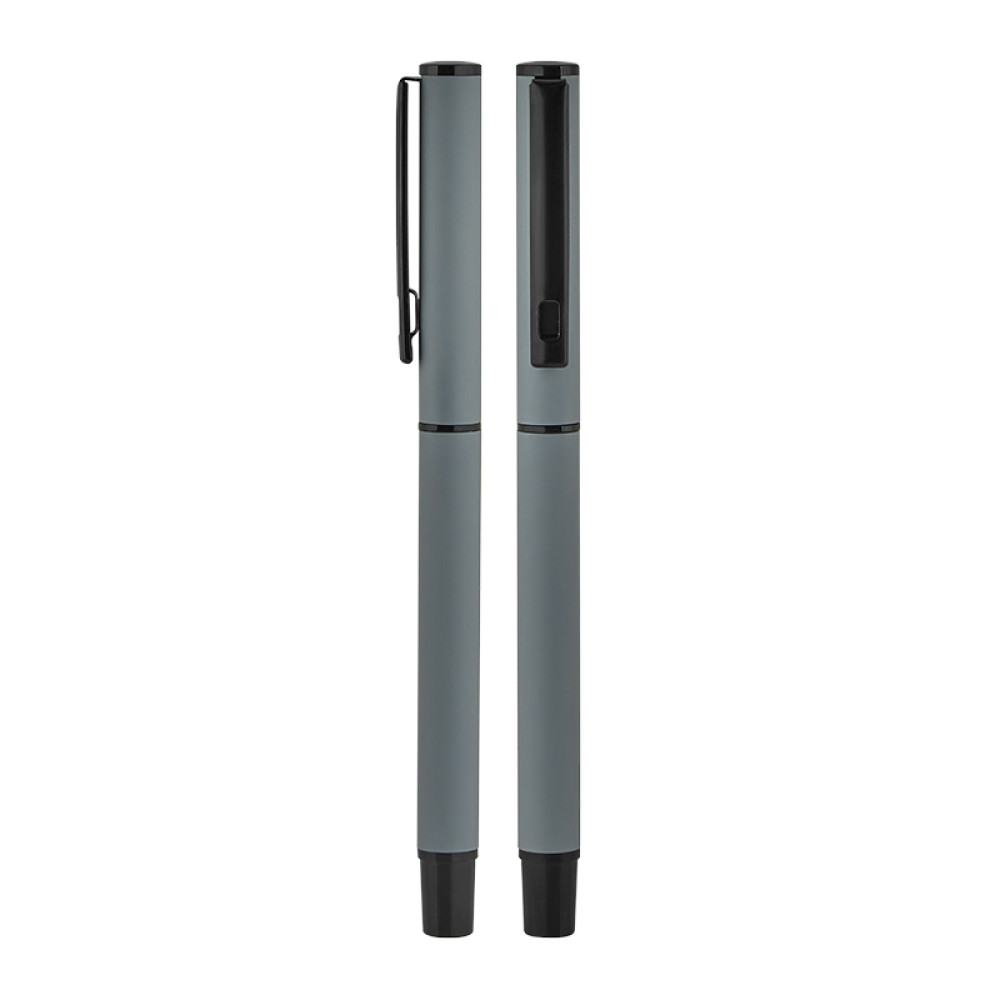 1416 METAL ROLLER RUBBER GÖVDE SÜPER JEL REFİL KALEM - Resim 5