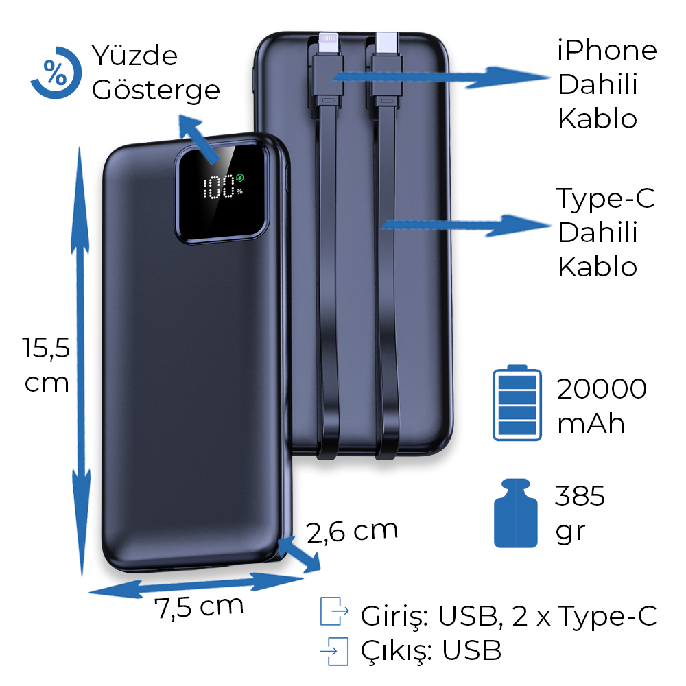 4024 Powerbank - Resim 5