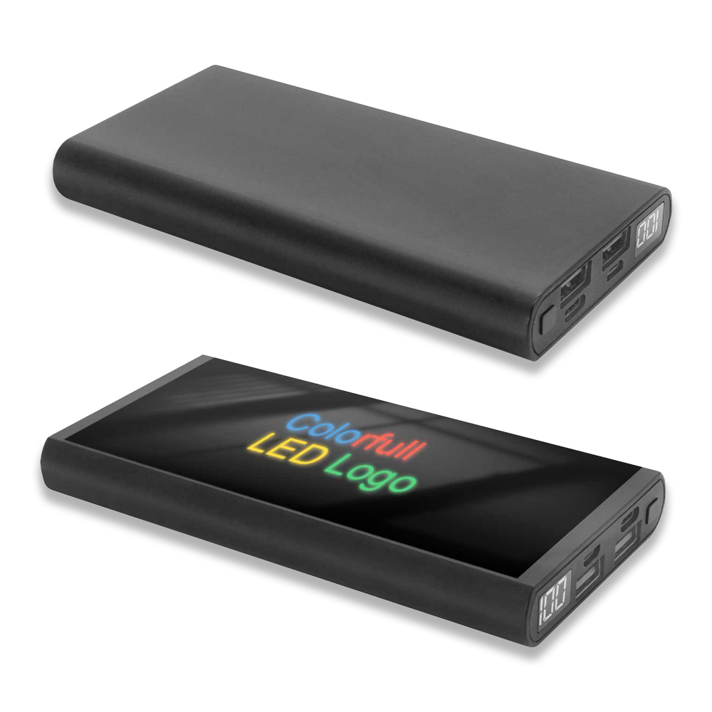 4034 Renkli Işıklı Logo Magsafe Powerbank - Resim 5