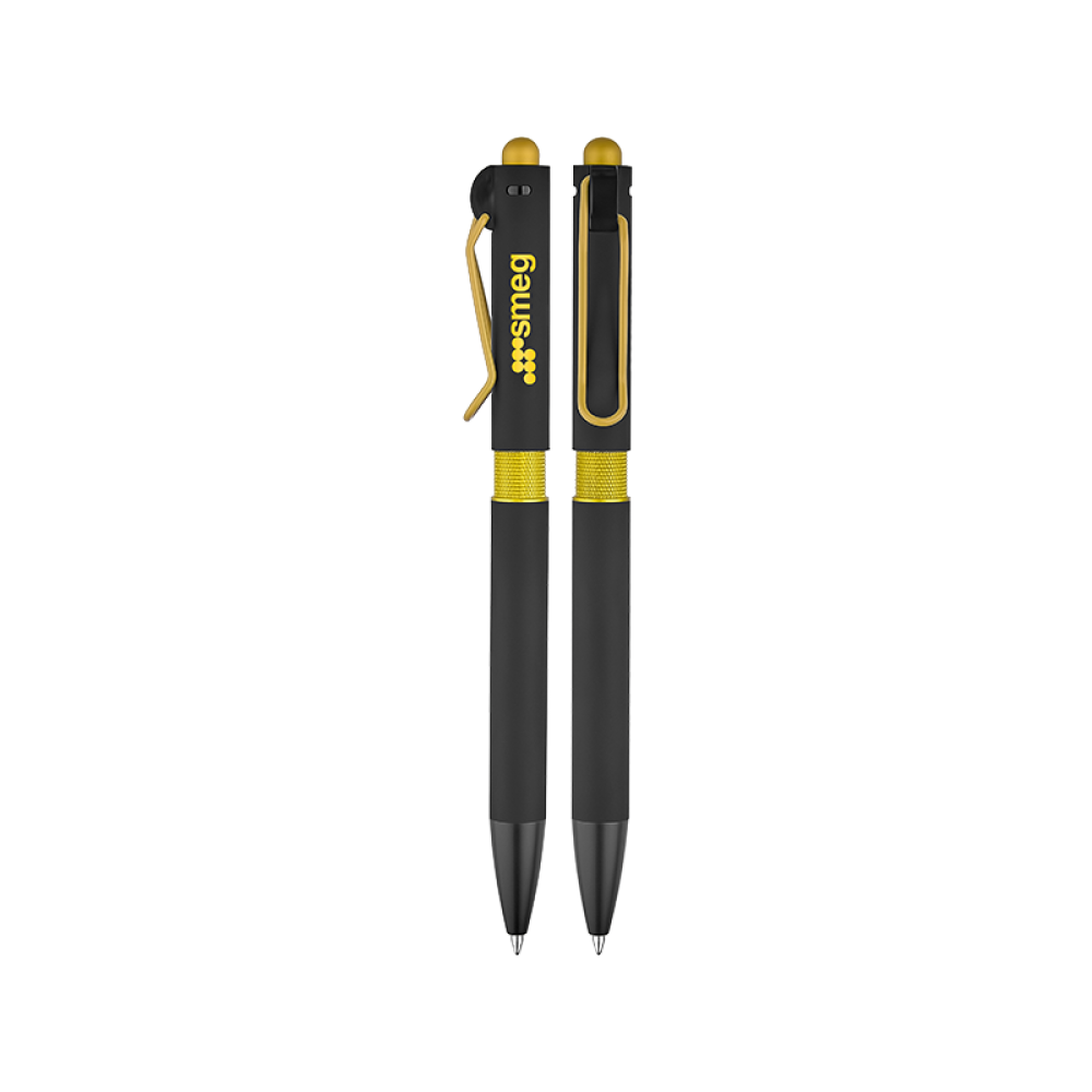1411 METAL TÜKENMEZ TOUCHPEN KALEM - Resim 3