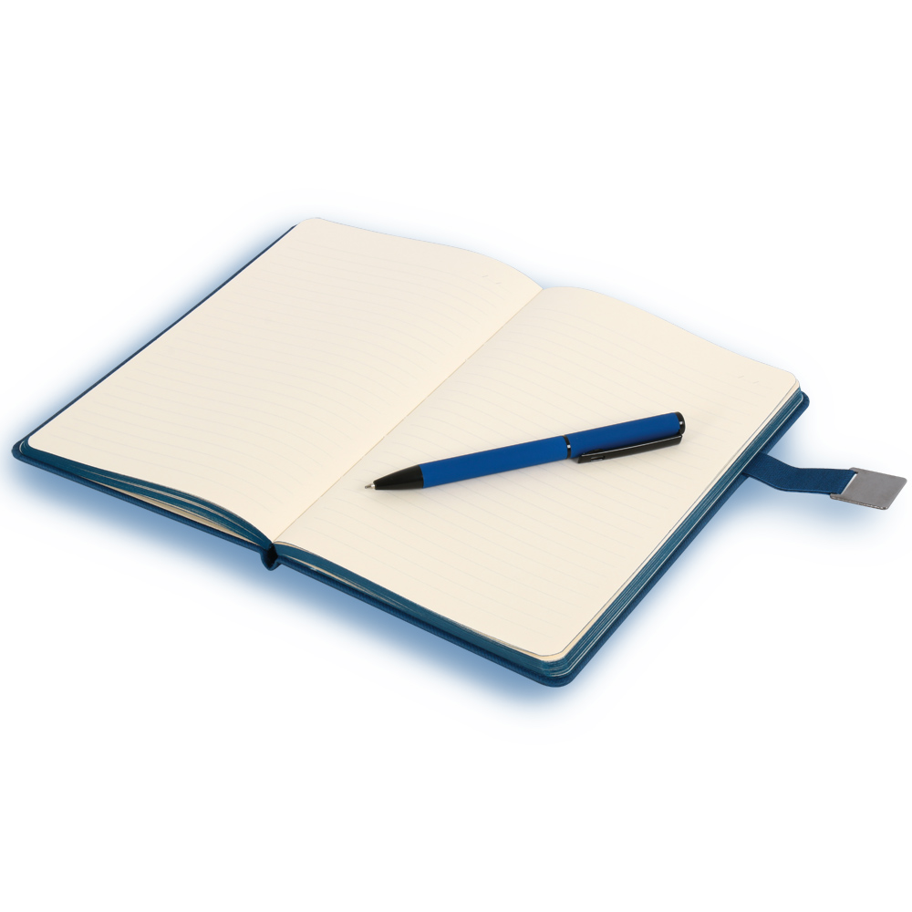 8153  [ TABA ] DENİM DERİ TARİHSİZ DEFTER - Resim 2