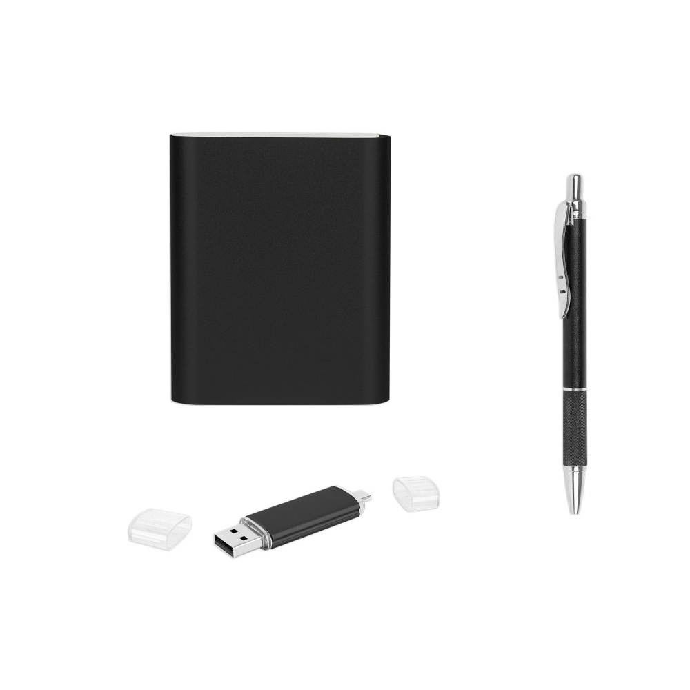 6478 POWERBANK - KALEM - 16 GB USB SET - Resim 2