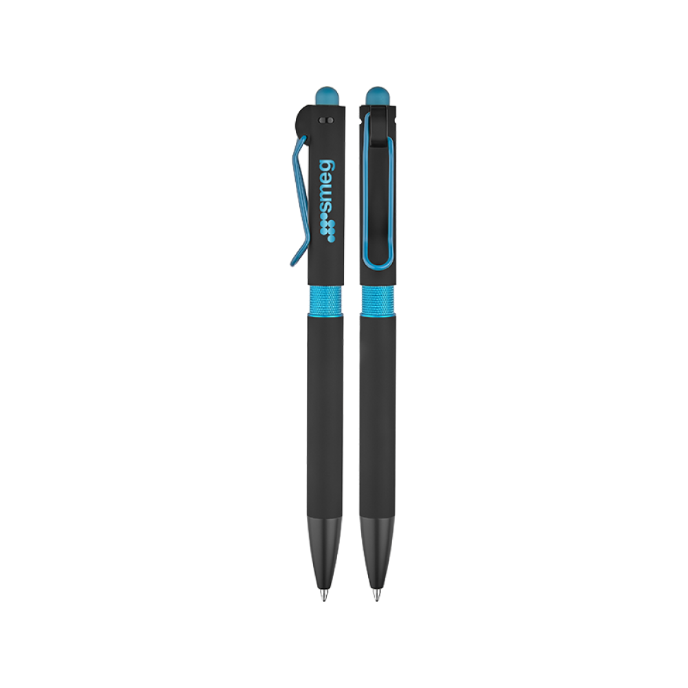 1411 METAL TÜKENMEZ TOUCHPEN KALEM - Resim 4