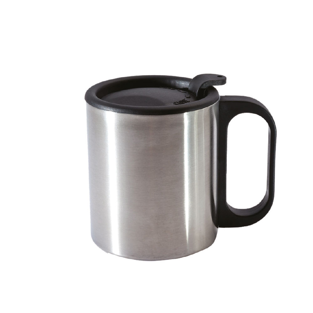 7056 300 ML KULPLU ÇELİK TERMOS BARDAK MUG