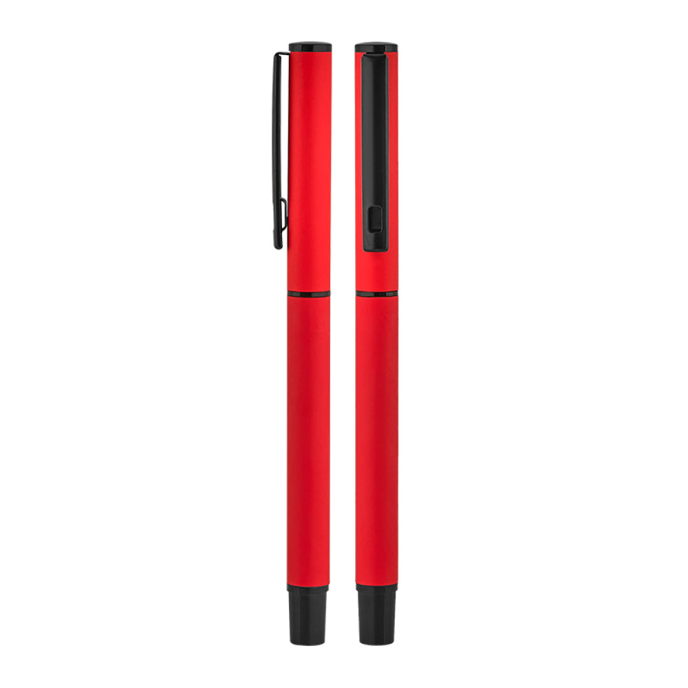 1416 METAL ROLLER RUBBER GÖVDE SÜPER JEL REFİL KALEM - Resim 4