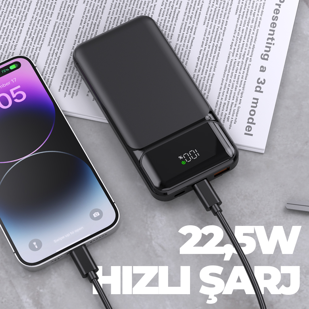 4020 Hızlı Şarj Powerbank