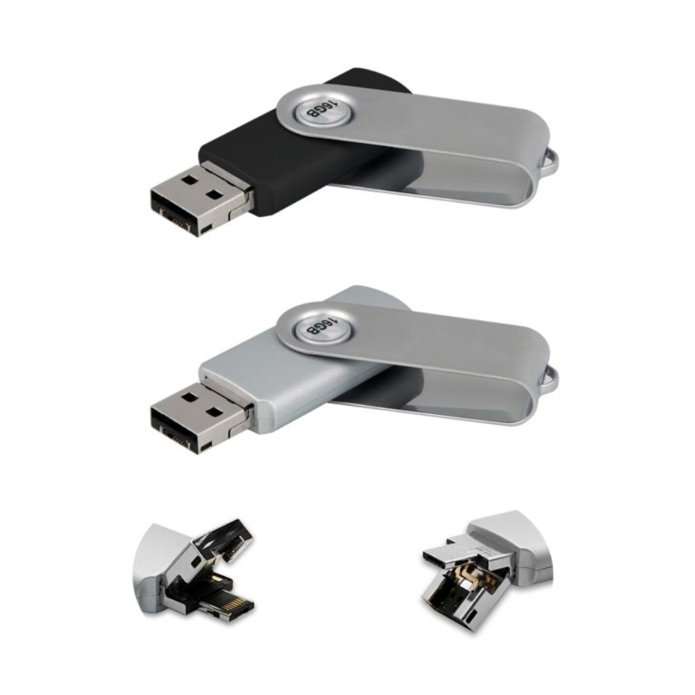 4614 METAL OTG USB - FLASH BELLEK