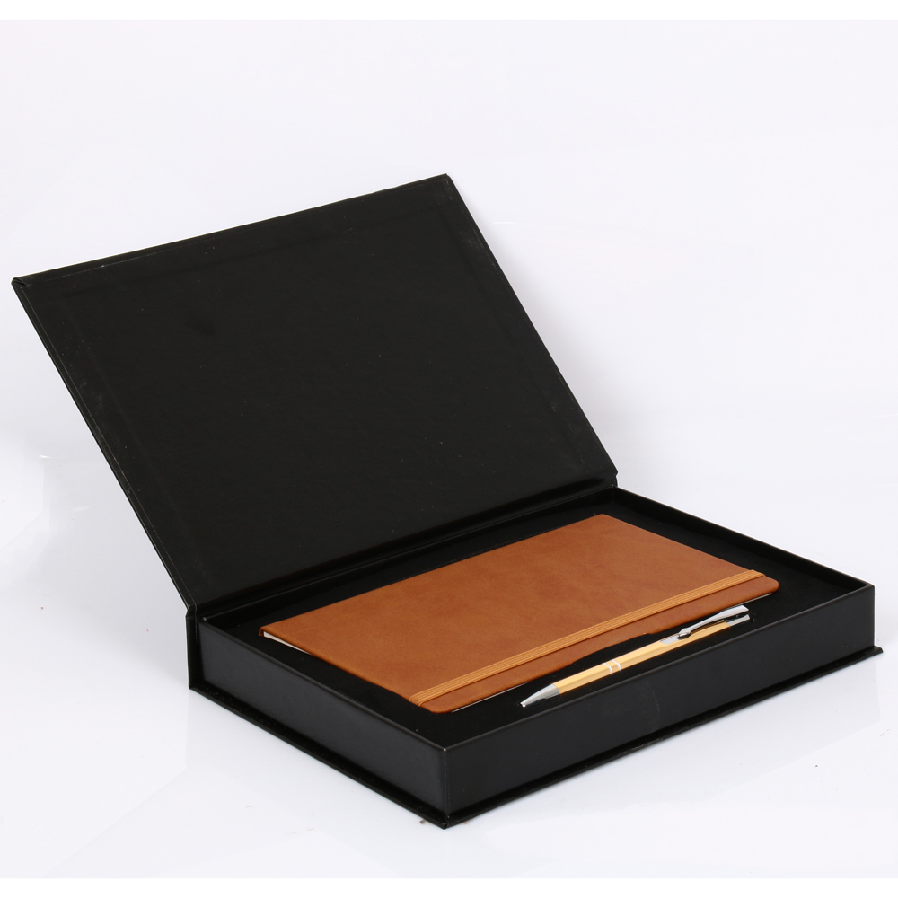 6818 [ KAHVERENGİ ] DEFTER KALEM SET