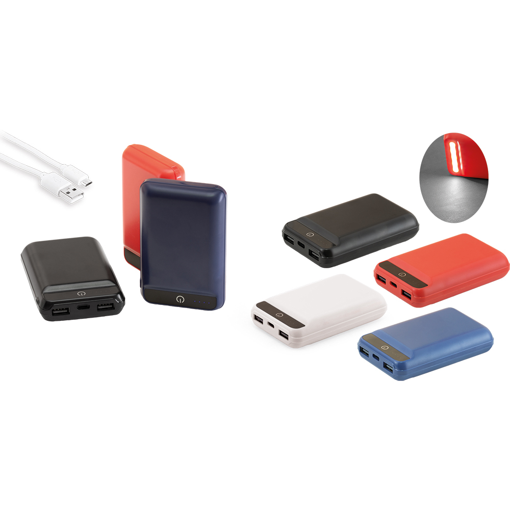 4094 LED FLAŞLI POWERBANK - 10000 mAh