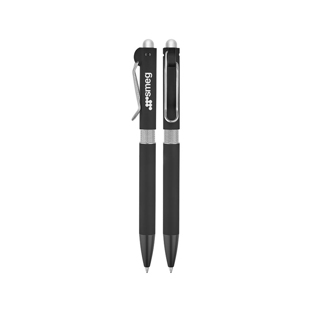 1411 METAL TÜKENMEZ TOUCHPEN KALEM - Resim 2