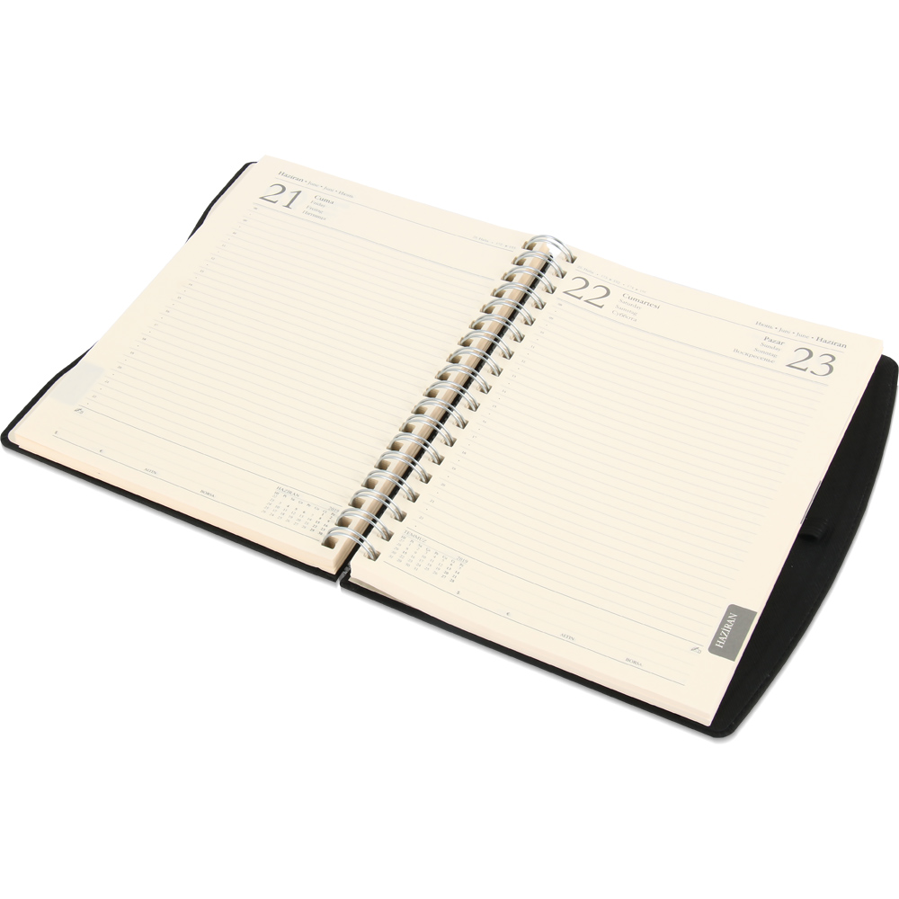 8100 SPİRALLİ TARİHLİ AJANDA - Resim 2